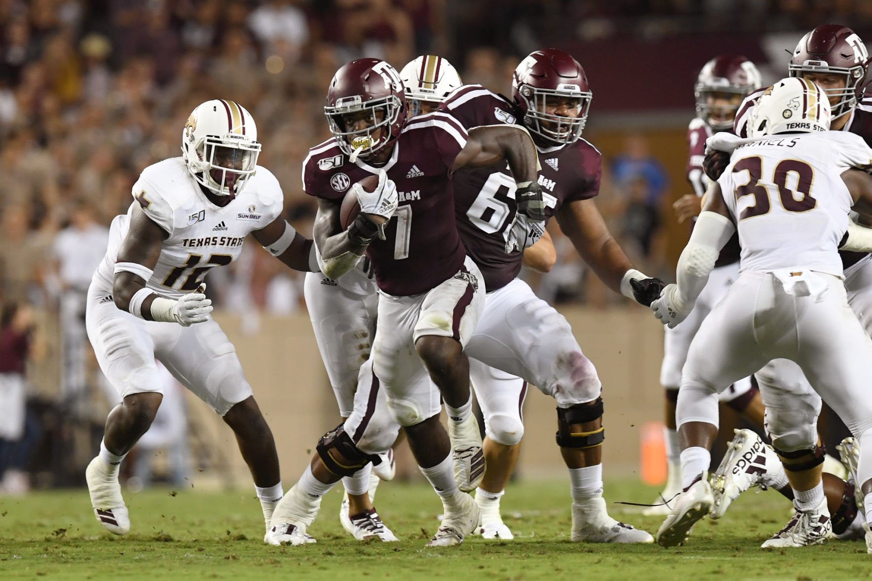 Texas A&M vs. Texas State football
